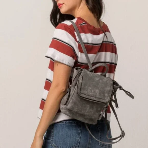 Free People Bags Free People Violet Ray Kendall Mini Backpack